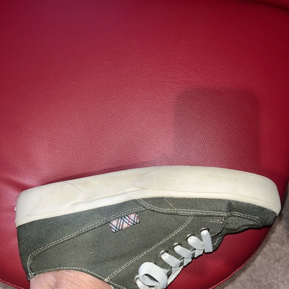 Authentic Vintage BURBERRY Sneakers-Army Green-Size 37 - Picture 5 of 6